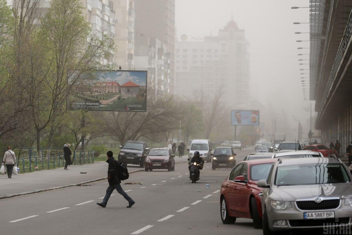 Качество воздуха в Киеве заметно ухудшилось / УНИАН