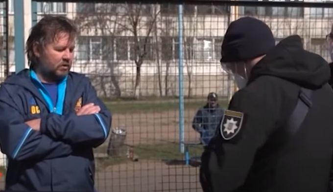 Олег Саленко хотів "провчити систему" / скріншот Олег Саленко хотів "провчити систему" / скріншот