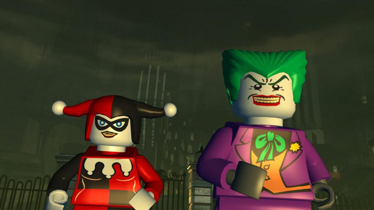 Джокер и Харли Квинн в Lego Batman: The Videogame / скриншот