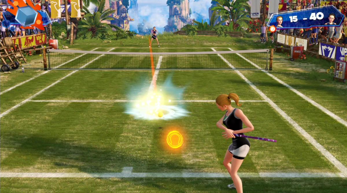 Теннис - одна из шести мини-игр в Kinect Sports Rivals / gamespot.com