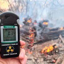 Пожар в Чернобыльской зоне потушен, радиационный фон в норме - глава Госэкоинспекции (видео)