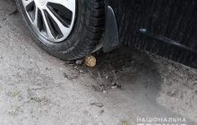 На Луганщине мужчина пытался взорвать автомобиль: подложил гранату под колесо (фото)