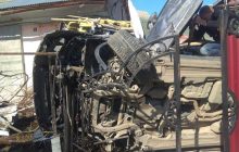 У Чернівцях п’яний працівник автосервісу розтрощив чужий Porsche Cayenne і втік (фото)