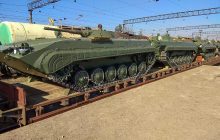 В Украину начались поставки новых БМП-1