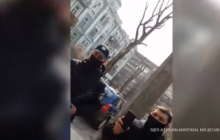 Спецпризначенці затримали групу киян, які протестували проти забудови (відео)