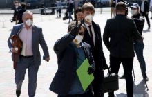 Карантин в парламенті: депутати прибули на сьогоднішнє засідання Ради в масках (фоторепортаж)