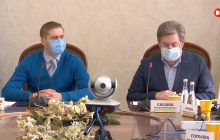 В Днепре прошел уникальный телемост с врачами из Уханя (видео)
