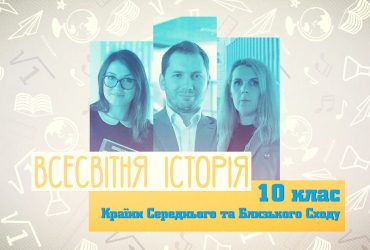 Всесвітня історія. Країни Середнього та Близького Сходу. 4 тиждень, чт 10 клас