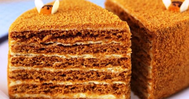 Рецепт торта Наполеон с медом - Медовый торт от ЕДА