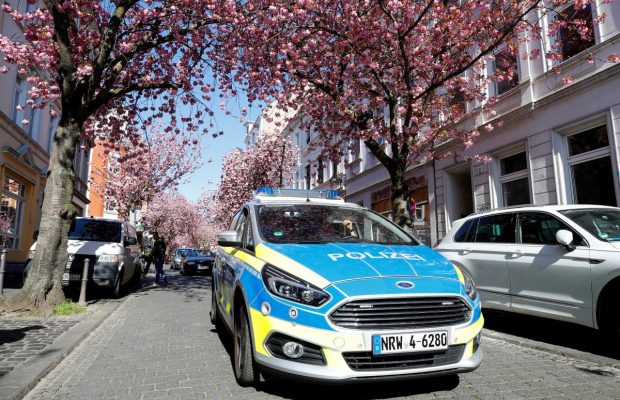 Алею квітучих сакур у Бонні закрили для відвідувачів на час карантину (фоторепортаж)