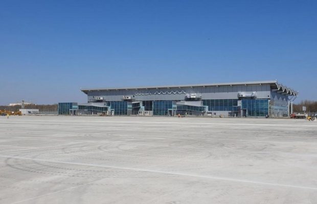 Завдяки карантину новий перон одеського аеропорту готовий на 80%