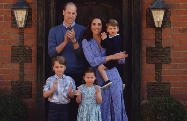 Принц Вільям і Кейт Міддлтон з дітьми взяли участь в акції на підтримку лікарів (фото, відео)