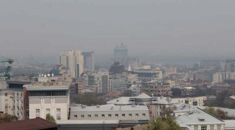 Над Днепром наблюдается дымка \ dv-gazeta.info