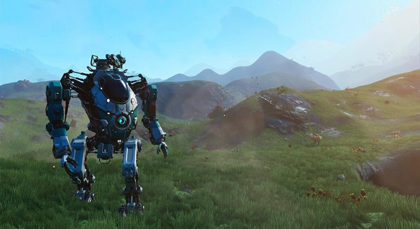 В No Man’s Sky появились пилотируемые роботы (видео)