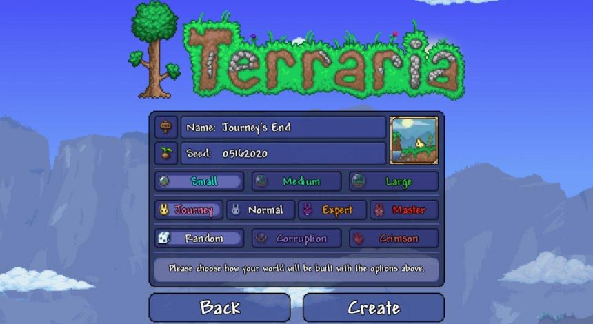 Последнее дополнение к игре Terraria выйдет 16 мая