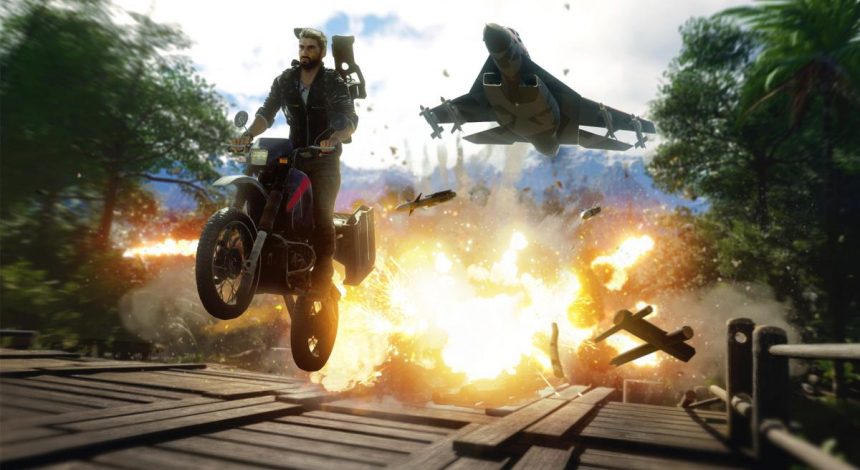 В Epic Games Store стартовала раздача Wheels of Aurelia и Just Cause 4