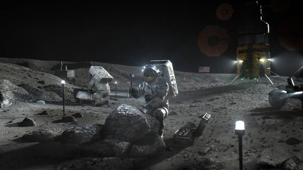 США рассчитывают высадить астронавтов на Луну к 2024 году \ nasa.gov