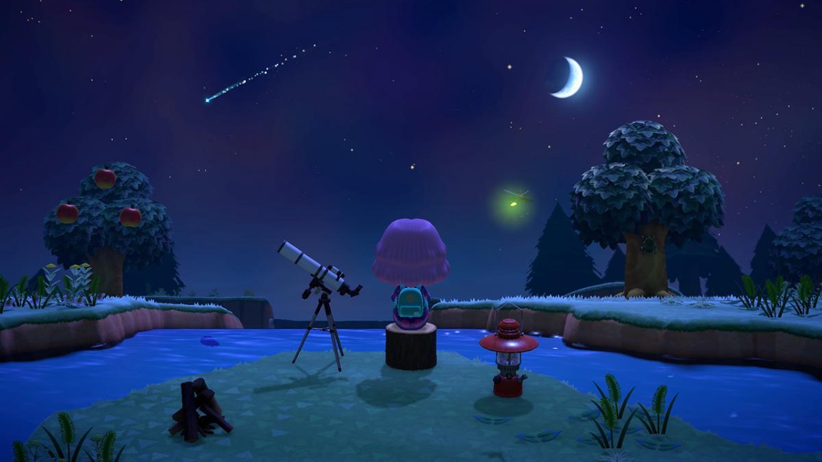 Ночные виды в Animal Crossing / nintendo.com