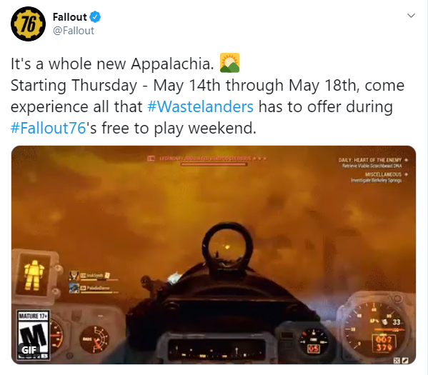 twitter.com/Fallout twitter.com/Fallout