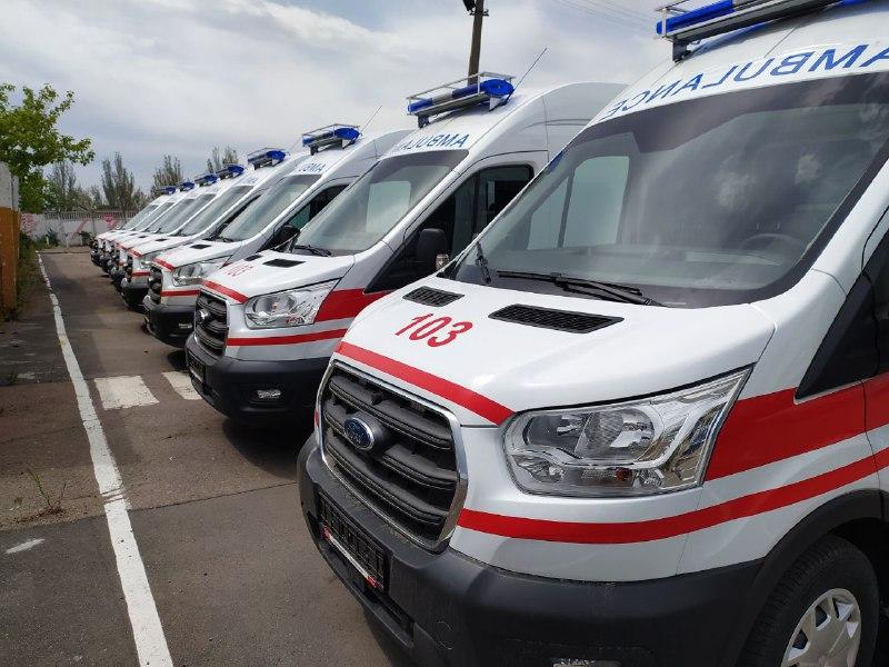 Поставка 85 'швидких' в Одеську область достроково: деякі подробиці Поставка 85 'швидких' в Одеську область достроково: деякі подробиці