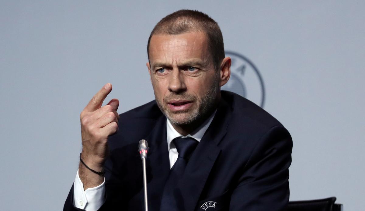 Александер Чеферін не хоче бачити збірну України на євро / REUTERS