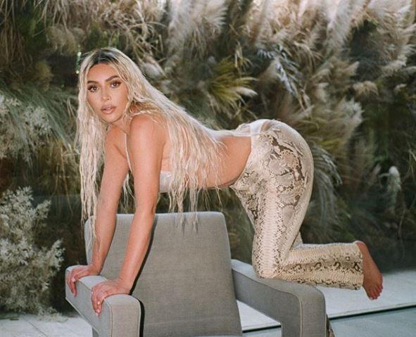 Ким Кардашьян встала в позу собачки / instagram.com/kimkardashian