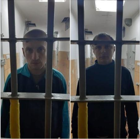 Подозреваемые в изнасиловании, пытках и избиении - Николай Кузив и Сергей Сулима в СИЗО / фото facebook.com/anton.gerashchenko.7 Подозреваемые в изнасиловании, пытках и избиении - Николай Кузив и Сергей Сулима в СИЗО / фото facebook.com/anton.gerashchenko.7