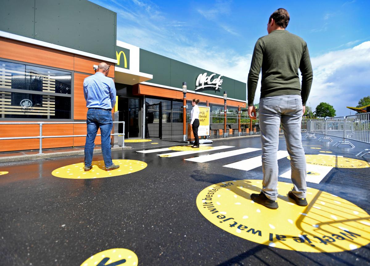 McDonald's відкрив «антивірусний» ресторан в голландському місті Арнем / REUTERS
