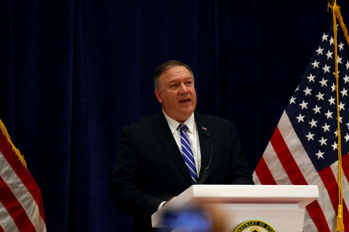 Майк Помпео висловився про можливий вихід США з переговорів / фото REUTERS Майк Помпео висловився про можливий вихід США з переговорів / фото REUTERS