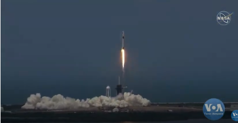 Ракету запустили со второй попытки / скриншот