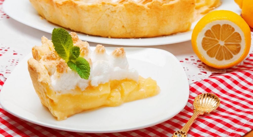 Насыпной пирог с лимоном — рецепт с фото пошагово