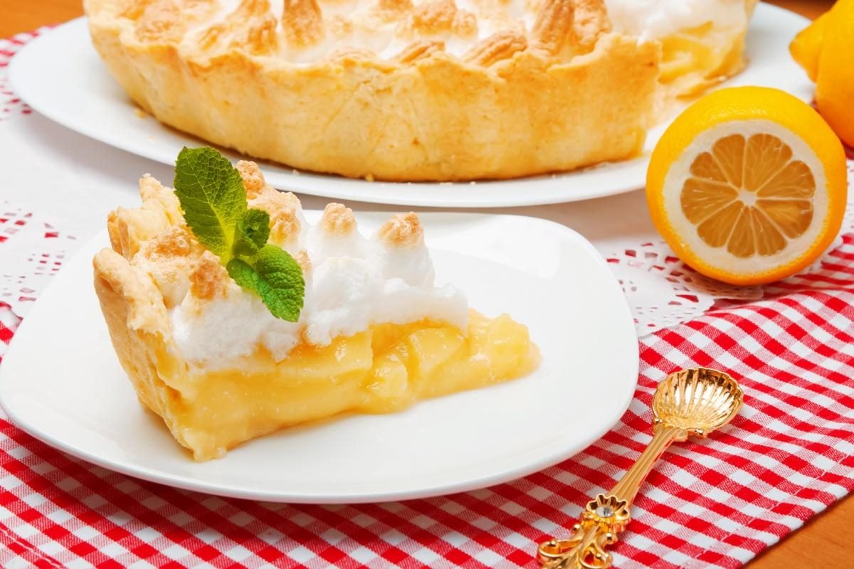 Быстрый лимонный пирог, пошаговый рецепт с фото на ккал