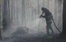 На Житомирщине спасатели ликвидировали три очага пожара