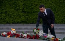 Зеленский почтил память воинов Второй мировой на Закарпатье (фото)