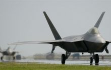 В США разбился военный истребитель