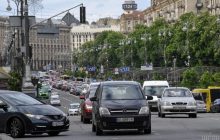 Киев сковали пробки: какая ситуация на дорогах сейчас (карта)