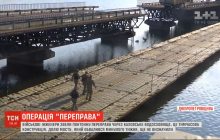 Впоралися менше, ніж за добу: на Дніпропетровщині завершили понтонну переправу замість зруйнованого мосту (відео)