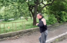 У Чернігові водій маршрутки вигнав ветерана АТО без ноги й поплатився (відео)