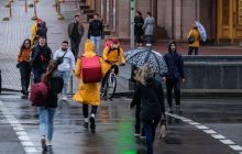 Понедельник в Киеве будет пасмурным, ожидается дождь