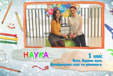 Наука. Ухо. Строение уха. Исследуем слух и равновесие. 5 неделя, чт 1 класс