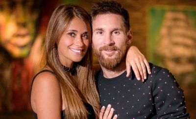 Lionel Messi Strastno Poceloval Zhenu Dlya Muzykalnogo Klipa Repera Video Unian