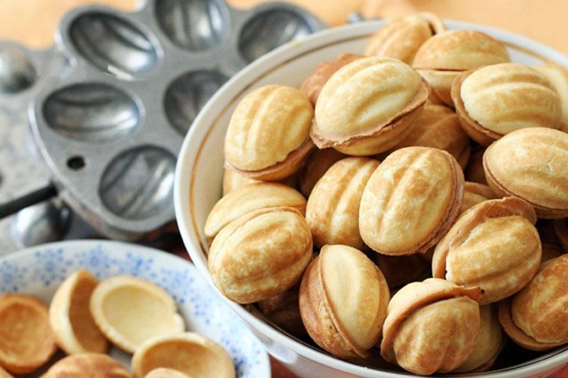 рецепт орешки со сгущенкой пошаговый рецепт с фото | Дзен