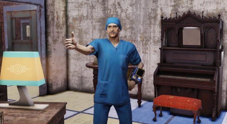 Фанати Fallout 76 організували збір коштів для допомоги ігровому лікарю в реальному житті