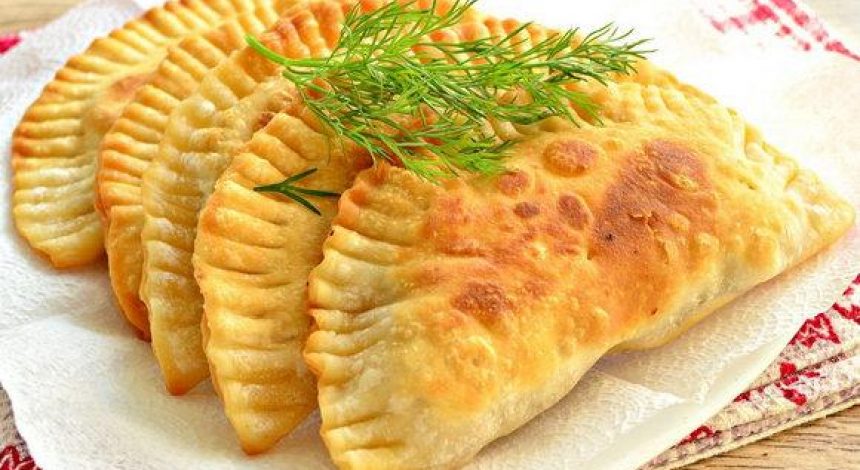 Чебуреки - тесто на чебуреки, пошаговый рецепт