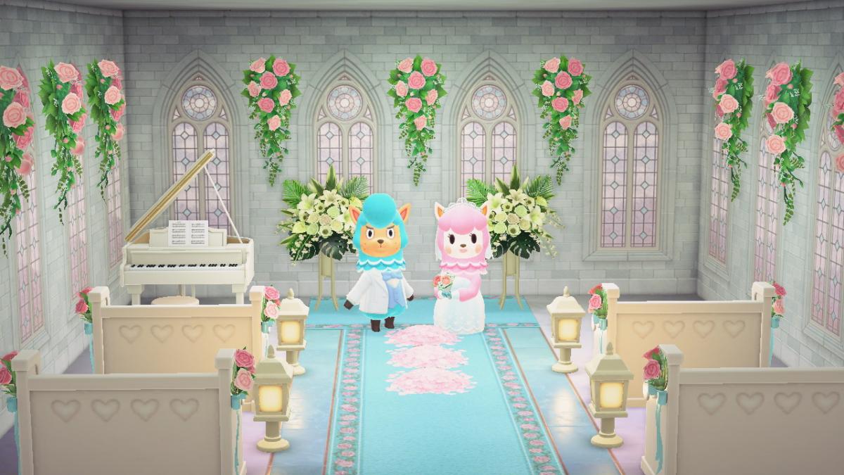 У грі Animal Crossing: New Horizons почався "весільний сезон" / twitter.com/schokpop У грі Animal Crossing: New Horizons почався "весільний сезон" / twitter.com/schokpop