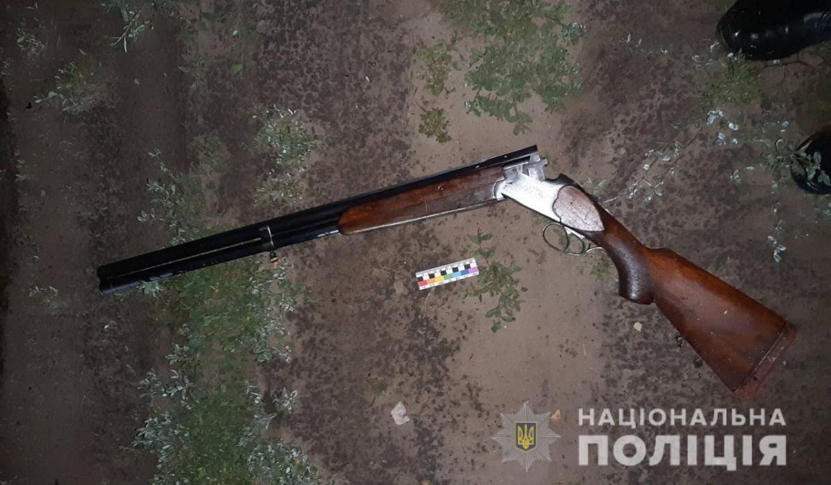 Рушницю у чоловіка вилучили / фото поліція області Рушницю у чоловіка вилучили / фото поліція області