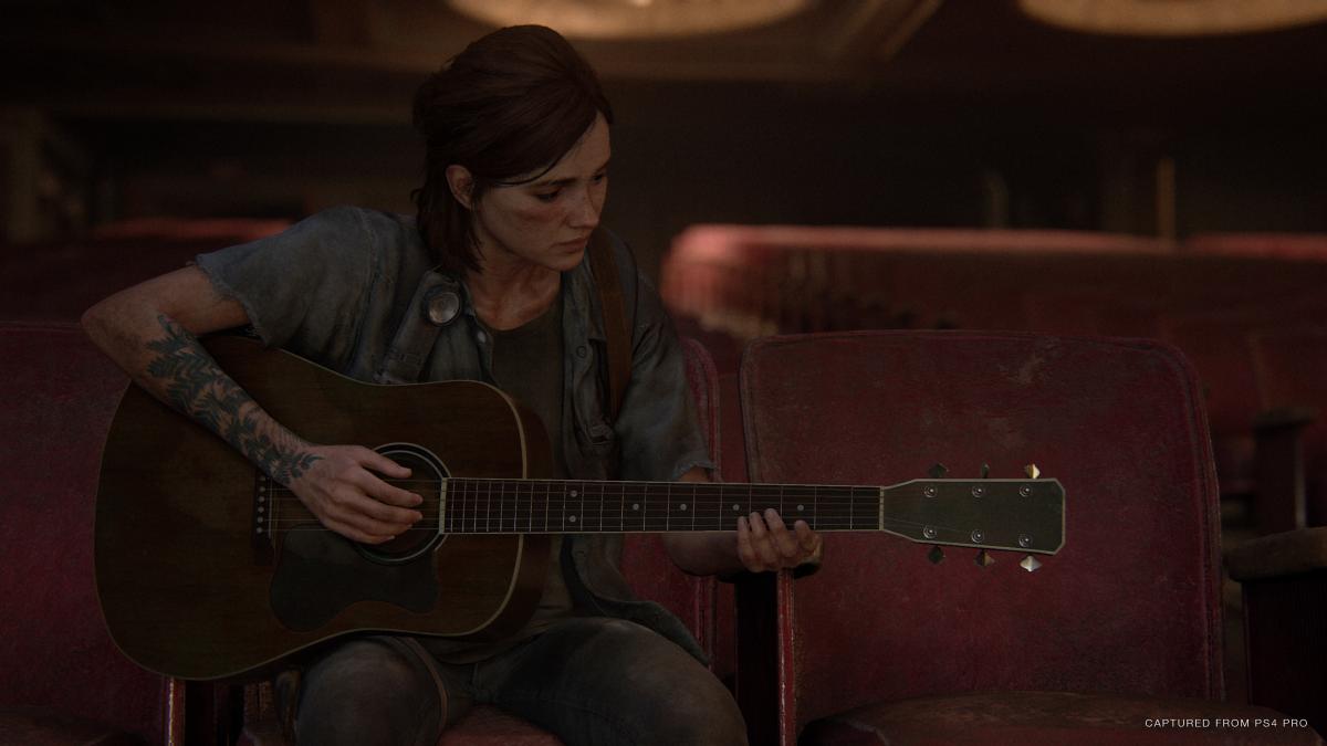 Элли - главная героиня The Last of Us Part II / скриншот