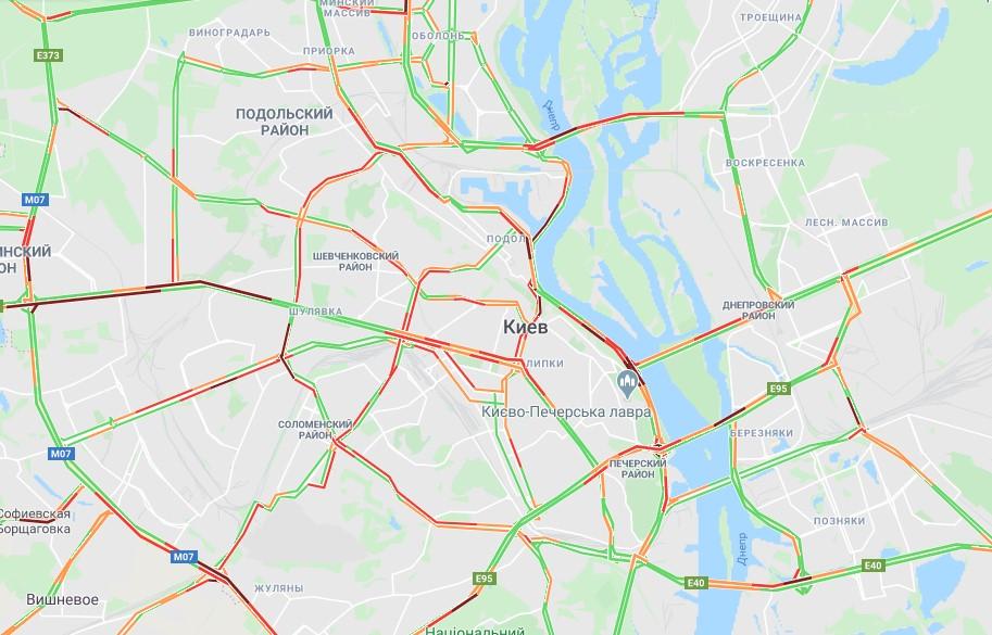 Скриншот Google Maps Скриншот Google Maps