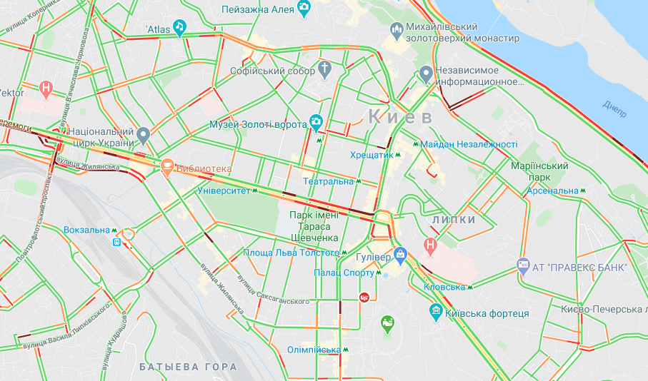 На правом берегу проехать проще / Google Maps На правом берегу проехать проще / Google Maps