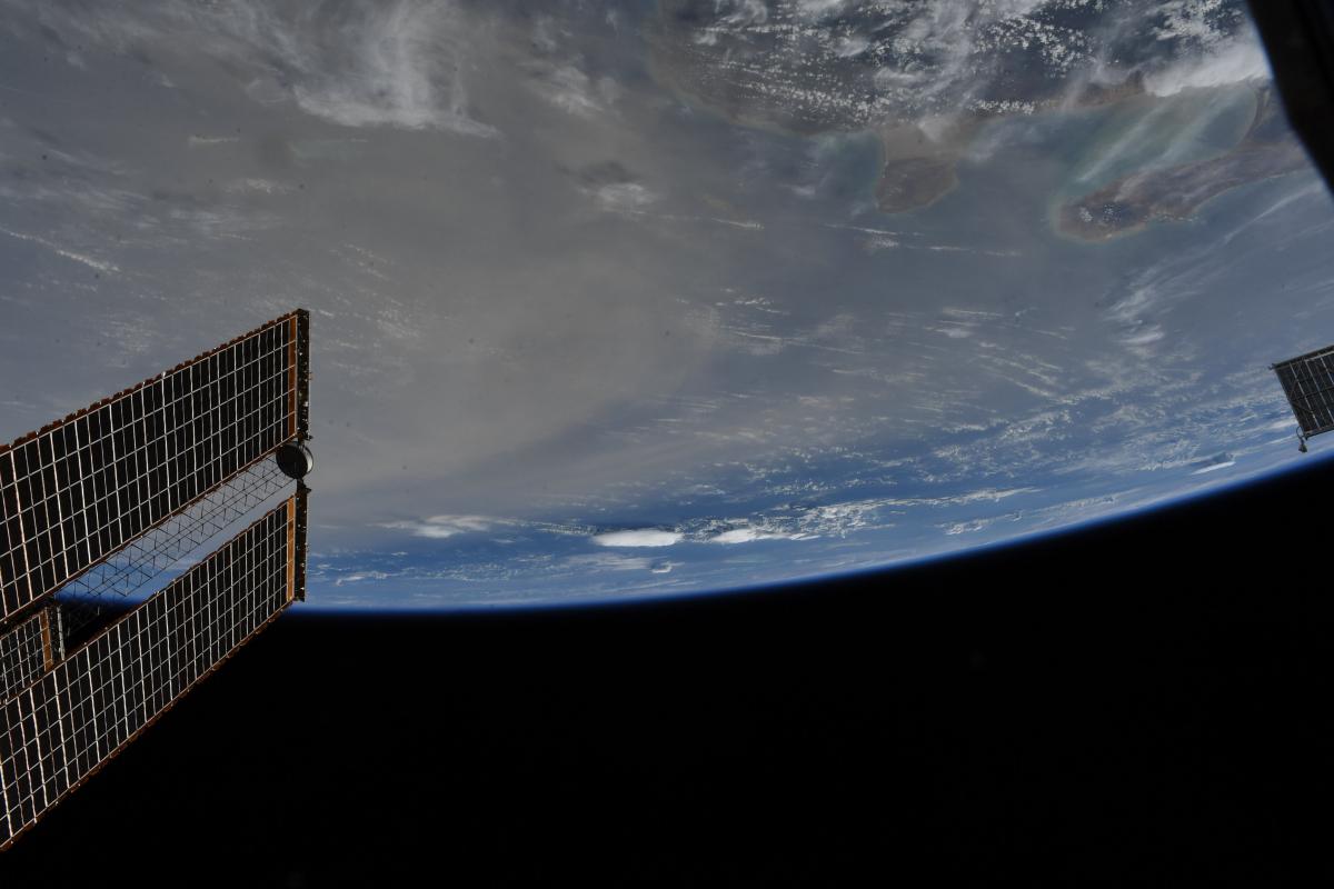 Буря осядет в южных штатах США / фото twitter.com/AstroBehnken Буря осядет в южных штатах США / фото twitter.com/AstroBehnken